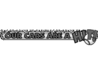 Sticker Custom Preview Image #128611 Transportation Advertising Our Carsarea Hit