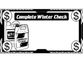 Sticker Custom Preview Image #128669 Transportation Advertising Winter Check Coupon