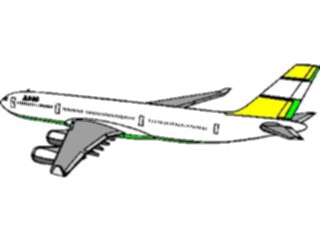 Sticker Custom Preview Image #128675 Transportation Air A340