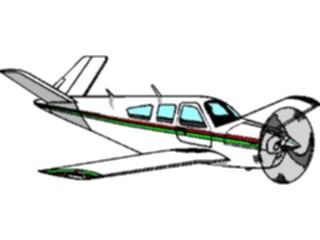 Sticker Custom Preview Image #128689 Transportation Air Beechcraft1