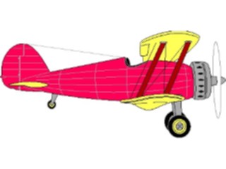 Sticker Custom Preview Image #128691 Transportation Air Biplane1