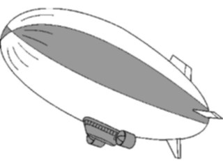 Sticker Custom Preview Image #128697 Transportation Air Blimp05