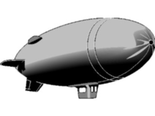 Sticker Custom Preview Image #128698 Transportation Air Blimp06