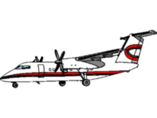 Sticker Custom Preview Image #128734 Transportation Air Dash8