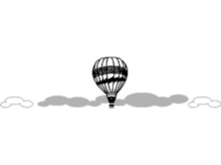 Sticker Custom Preview Image #128800 Transportation Air Hot Air Balloon Border1