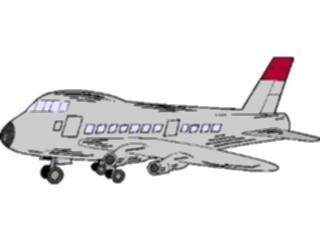 Sticker Custom Preview Image #128919 Transportation Air Plane097