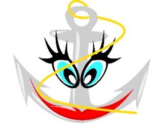 Sticker Custom Preview Image #129038 Transportation Boats Ships Anchor Smiling