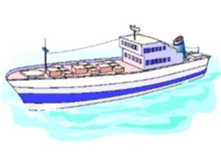 Sticker Custom Preview Image #129064 Transportation Boats Ships Cargo Ship06