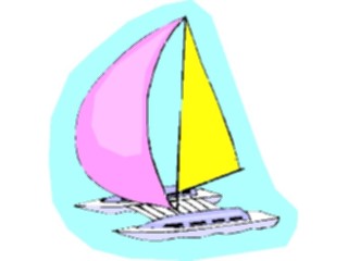 Sticker Custom Preview Image #129076 Transportation Boats Ships Catamaran4