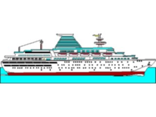 Sticker Custom Preview Image #129094 Transportation Boats Ships Cruise Ship08