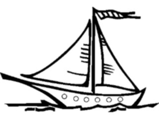 Sticker Custom Preview Image #129249 Transportation Boats Ships Sailboat35