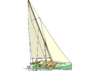 Sticker Custom Preview Image #129266 Transportation Boats Ships Sailboat52