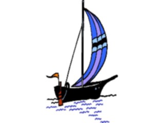 Sticker Custom Preview Image #129268 Transportation Boats Ships Sailboat54