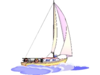 Sticker Custom Preview Image #129282 Transportation Boats Ships Sailboat68