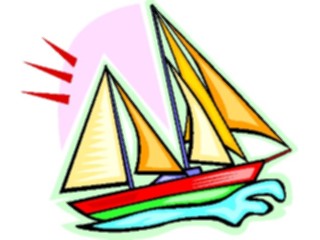 Sticker Custom Preview Image #129292 Transportation Boats Ships Sailboat78