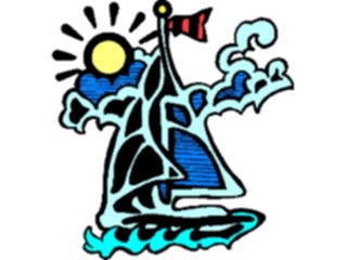 Sticker Custom Preview Image #129294 Transportation Boats Ships Sailboat80