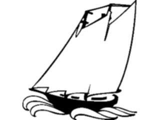 Sticker Custom Preview Image #129297 Transportation Boats Ships Sailboat Frame1