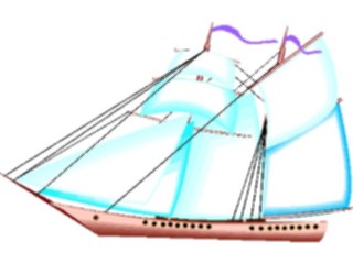 Sticker Custom Preview Image #129309 Transportation Boats Ships Schooner1