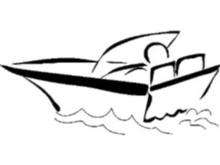 Sticker Custom Preview Image #129445 Transportation Boats Ships Speed Boat10