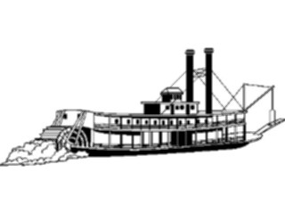 Sticker Custom Preview Image #129461 Transportation Boats Ships Steamboat3