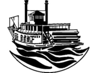 Sticker Custom Preview Image #129462 Transportation Boats Ships Steamboat4