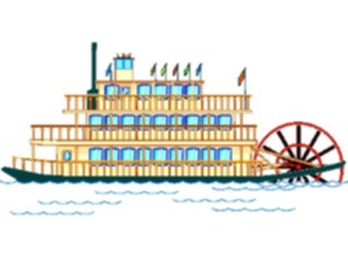 Sticker Custom Preview Image #129463 Transportation Boats Ships Steamboat5