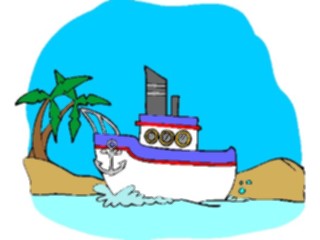 Sticker Custom Preview Image #129478 Transportation Boats Ships Tug Boat6