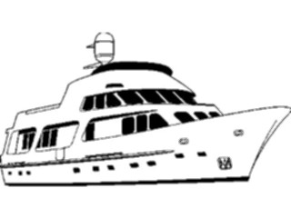Sticker Custom Preview Image #129488 Transportation Boats Ships Yacht01