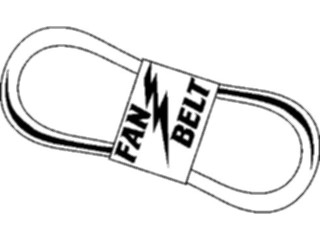 Sticker Custom Preview Image #129565 Transportation Car Parts Fan Belt