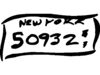 Sticker Custom Preview Image #129620 Transportation Car Parts License Plate2