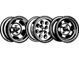 Sticker Custom Preview Image #129659 Transportation Car Parts Rims