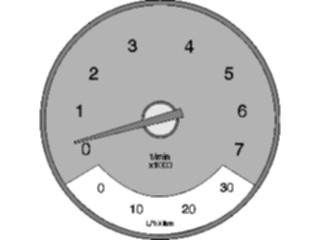 Sticker Custom Preview Image #129661 Transportation Car Parts R P M Gauge1