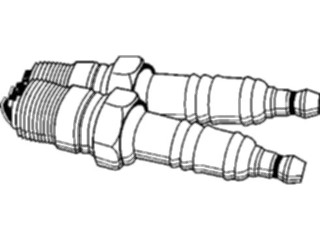 Sticker Custom Preview Image #129697 Transportation Car Parts Spark Plugs1