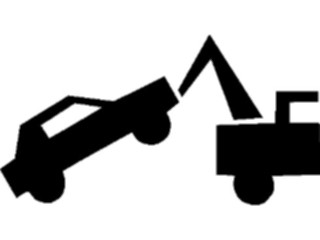 Sticker Custom Preview Image #129754 Transportation Car Parts Towing Symbol