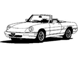 Sticker Custom Preview Image #129785 Transportation Cars Trucks Alfa Romeo Spider