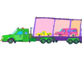 Sticker Custom Preview Image #129802 Transportation Cars Trucks Car Carrier