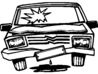 Sticker Custom Preview Image #129816 Transportation Cars Trucks Car Wrecked1