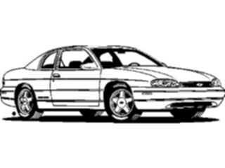 Sticker Custom Preview Image #129847 Transportation Cars Trucks Chevy Monte Carlo2