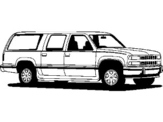 Sticker Custom Preview Image #129851 Transportation Cars Trucks Chevy Suburban
