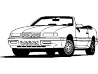 Sticker Custom Preview Image #129853 Transportation Cars Trucks Chrysler La Baron Coupe