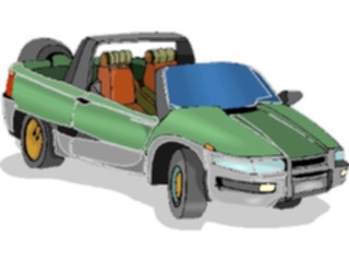 Sticker Custom Preview Image #129909 Transportation Cars Trucks Convertible1