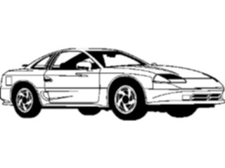 Sticker Custom Preview Image #129949 Transportation Cars Trucks Dodge Stealth1
