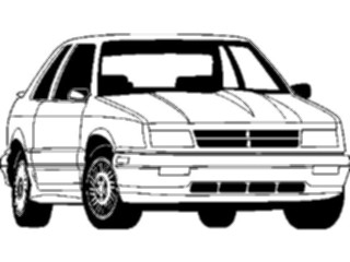 Sticker Custom Preview Image #129951 Transportation Cars Trucks Dodge Sundance