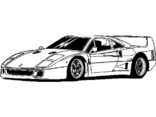 Sticker Custom Preview Image #129966 Transportation Cars Trucks Ferrari F40