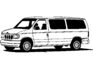 Sticker Custom Preview Image #129968 Transportation Cars Trucks Ford Club Wagon