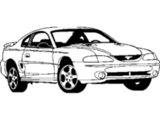 Sticker Custom Preview Image #129976 Transportation Cars Trucks Ford Mustang