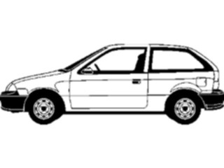 Sticker Custom Preview Image #129985 Transportation Cars Trucks Geo Metro