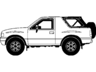 Sticker Custom Preview Image #130014 Transportation Cars Trucks Isuzu Amigo