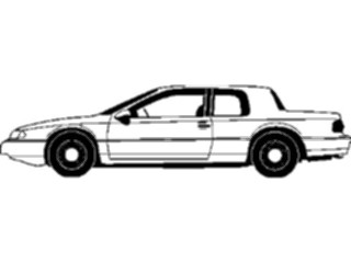 Sticker Custom Preview Image #130047 Transportation Cars Trucks Mercury Cougar X R7