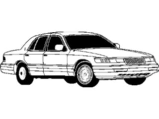 Sticker Custom Preview Image #130048 Transportation Cars Trucks Mercury Grand Marquis